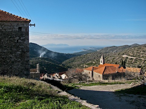 The Dalmatian coast walk and hike tour