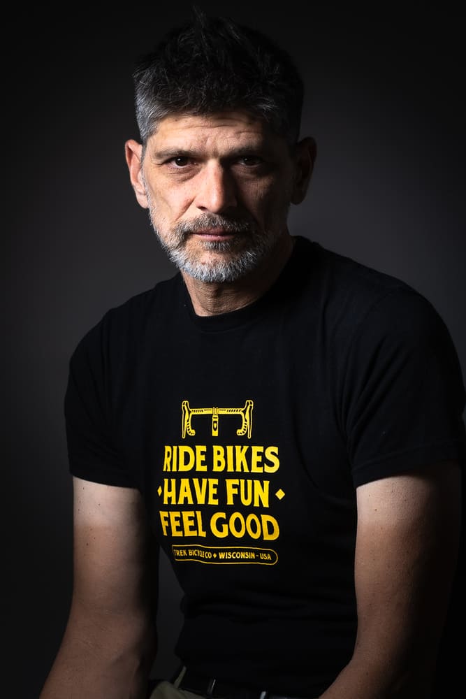 Siniša, glavni mehaničar u Meridien Ten servisu bicikala u Splitu, stručnjak za cestovne i e-bike sustave.